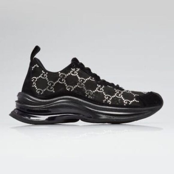 Brand new with box & dustbag GUCCI
GG Crystal Mesh Runner Sneakers Womens size 5 - Picture 6 of 16